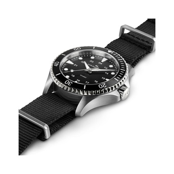 Men's watch / unisex  HAMILTON, Khaki Navy Scuba Quartz / 37mm, SKU: H82201931 | timeolution.com