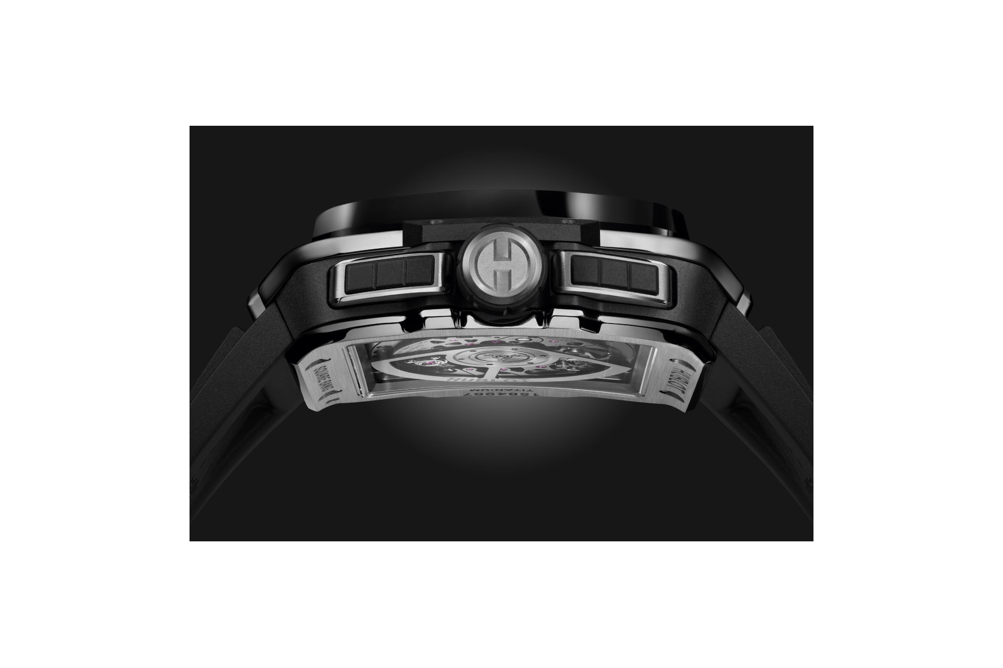 Men's watch / unisex HUBLOT, Square Bang Unico Titanium Ceramic / 42mm, SKU: 821.NM.0170.RX | timeolution.com