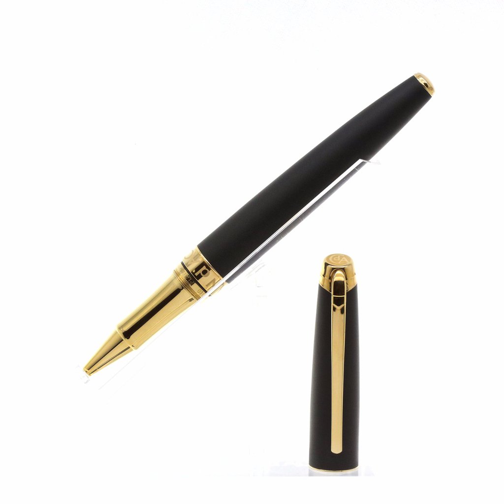  CARAN D’ACHE, Léman Matt Black Roller Pen, SKU: 4779.296 | timeolution.com